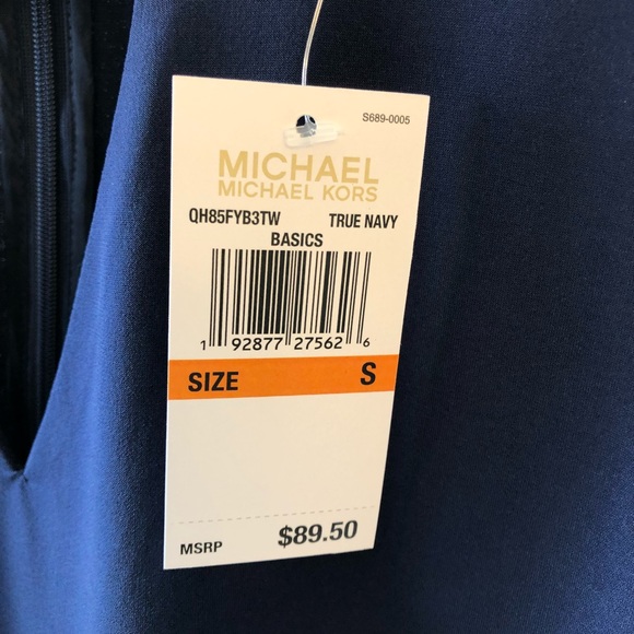 MICHAEL Michael Kors Key-Hole Neck Sleeveless Top - Picture 4 of 7